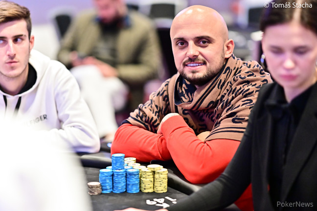 The fourth playing day of the WSOPE main event