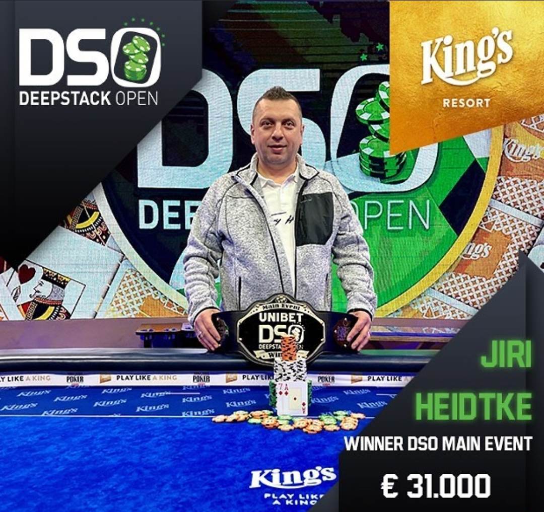 Šampionem DSO ME je Jiří Heidtke, na účtu mu přibylo 31.000€