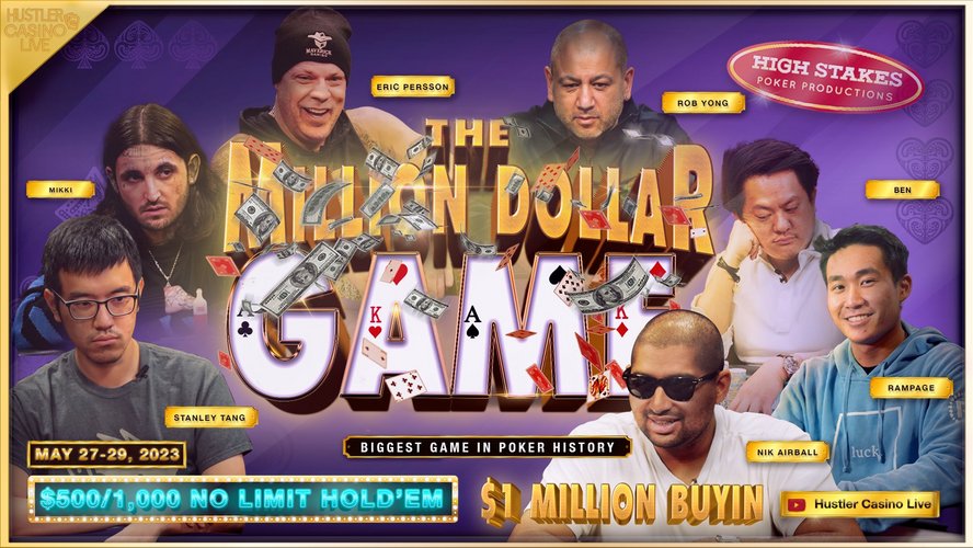 Million Dollar Game: Az 1.000.000$-os nevezési díjú CG több szerencsejátékost vonz, mint profi pókerest!
