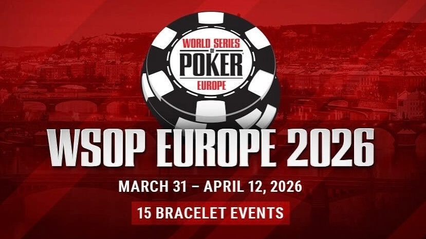 WSOP اروپا پس از هشت سال از روزوادوف به پراگ حرکت می کند